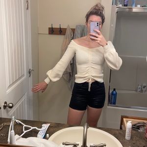 Guess off the shoulder top